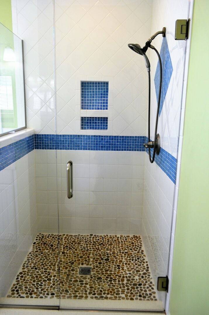 Walk-In Shower, & Walk-In Shower, &