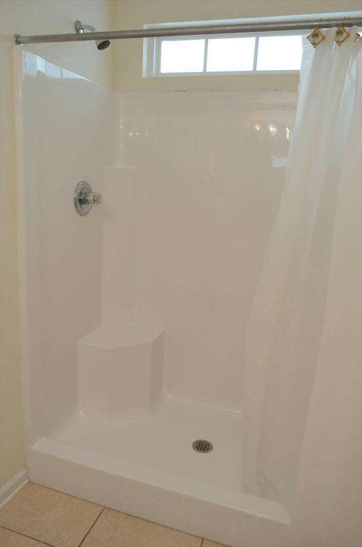 Bedroom 5 walk-in shower Bedroom 5 walk-in shower