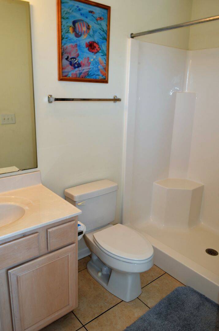 Bedroom 6 with walk in shower Bedroom 6 with walk in shower