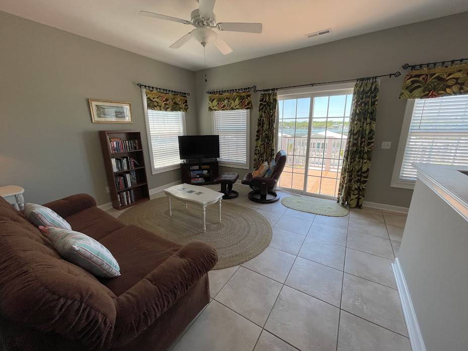 Upstairs living area Upstairs living area