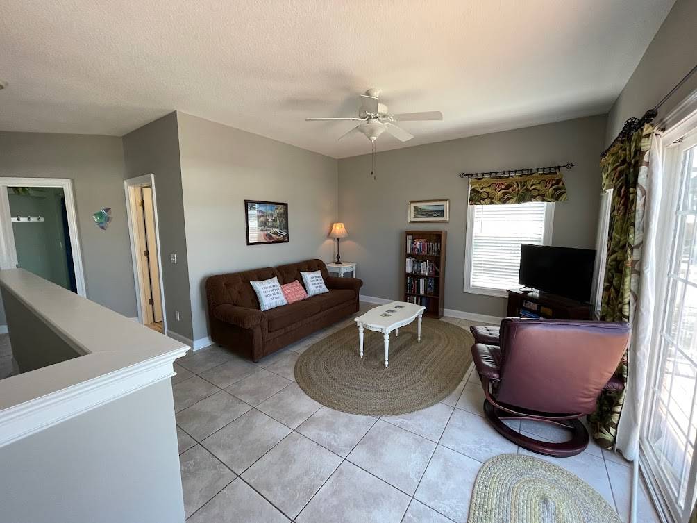 Upstairs living area Upstairs living area