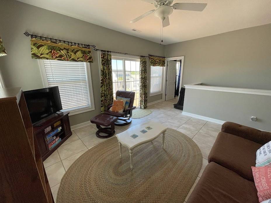 Upstairs living area Upstairs living area
