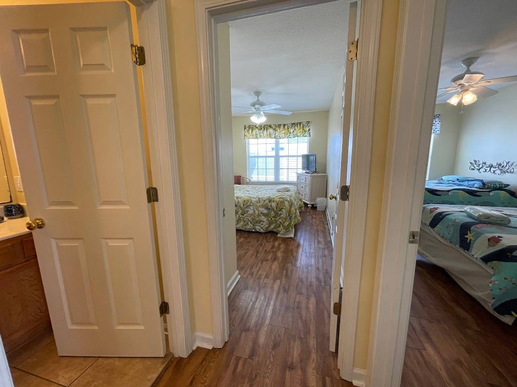 To upstairs hall bath, bedrooms 2 and 3 To upstairs hall bath, bedrooms 2 and 3