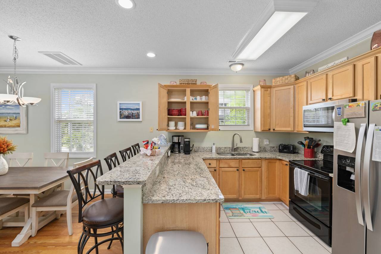 Gather around the kitchen. Gather around the kitchen.