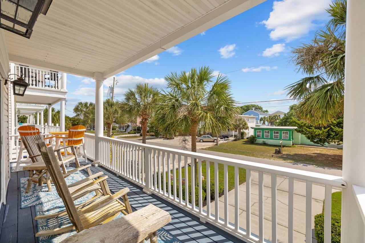 Rockers on the front porch. Rockers on the front porch.