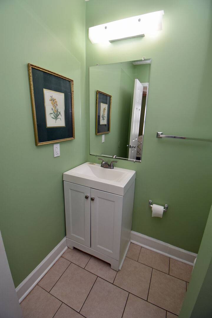 Private bath off of Bedroom 1 Private bath off of Bedroom 1