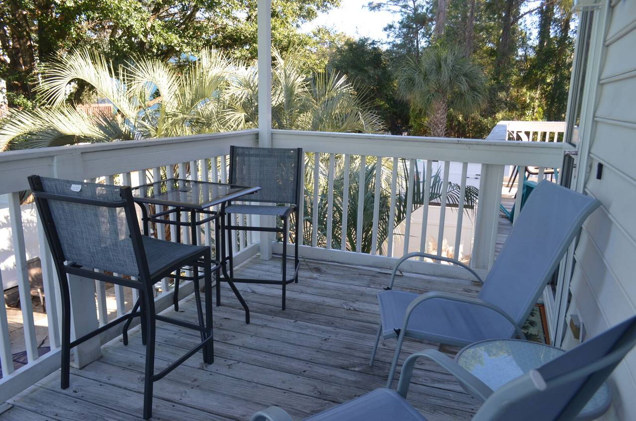 Rear covered porch Rear covered porch