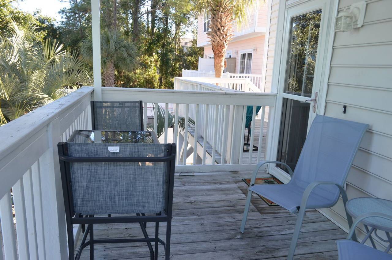 Rear covered porch Rear covered porch