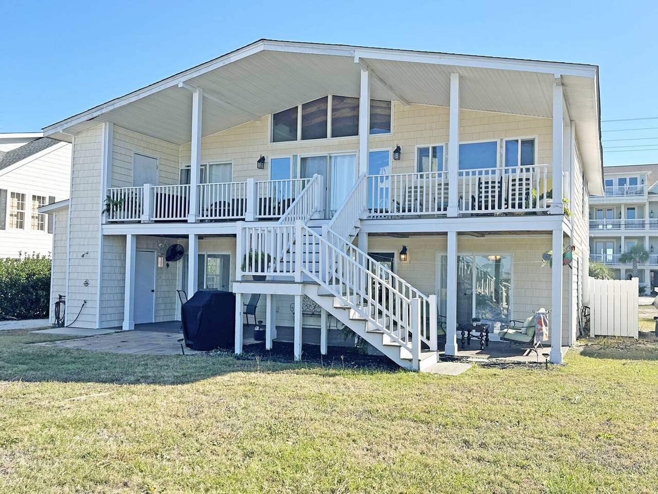 Creek Side of House Creek Side of House