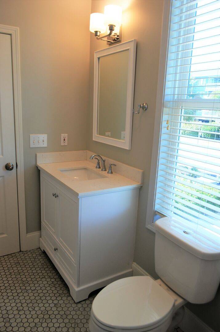 Bathroom 1 is accessible from Hall & Bedroom 1. Bathroom 1 is accessible from Hall & Bedroom 1.