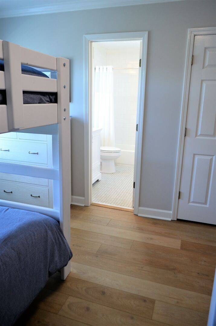 Bedroom 2 Bathroom features a single vanity Bedroom 2 Bathroom features a single vanity