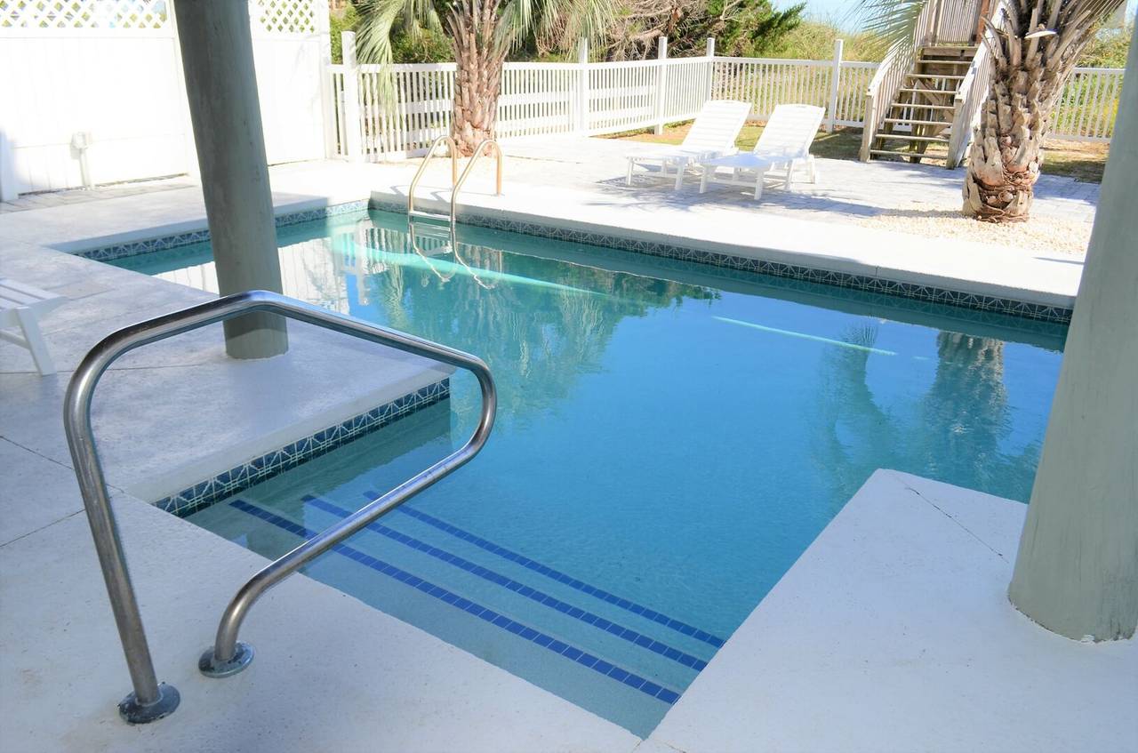 Go for a swim in the private pool, Go for a swim in the private pool,