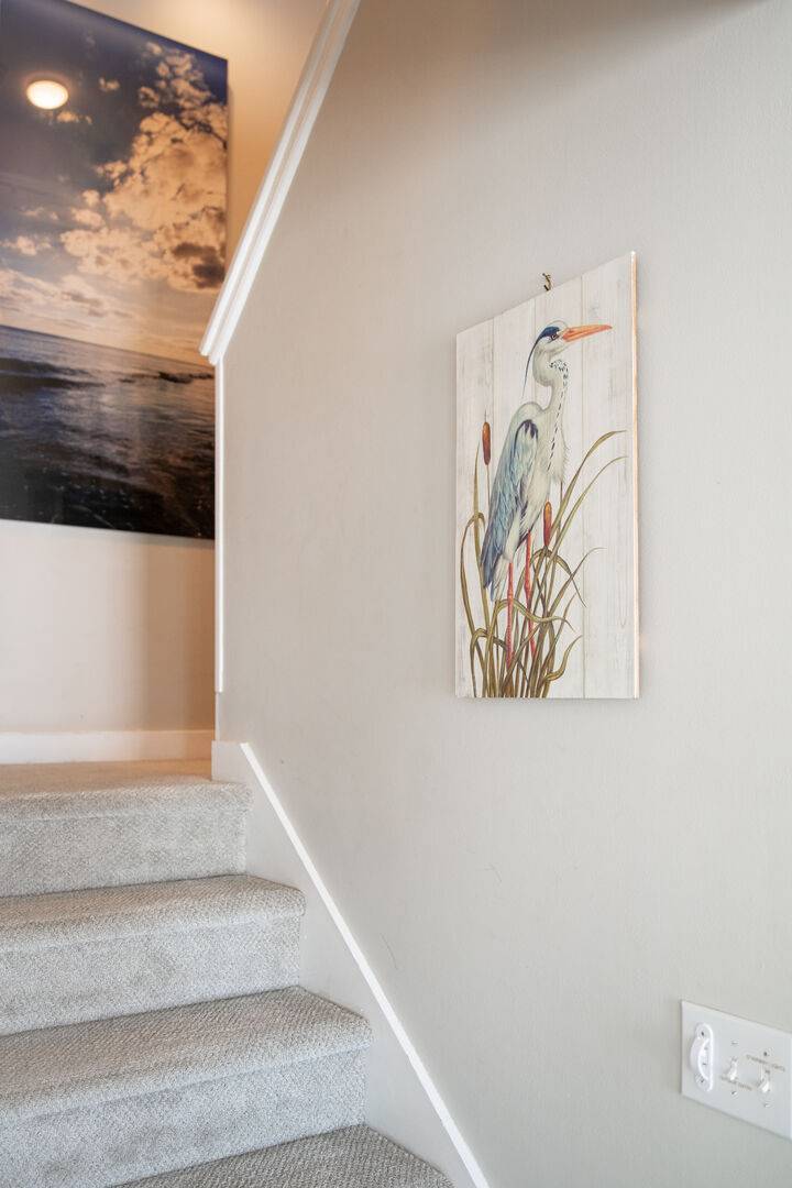 Stairway to 3 Upstairs Bedrooms & 2 Bathrooms Stairway to 3 Upstairs Bedrooms & 2 Bathrooms