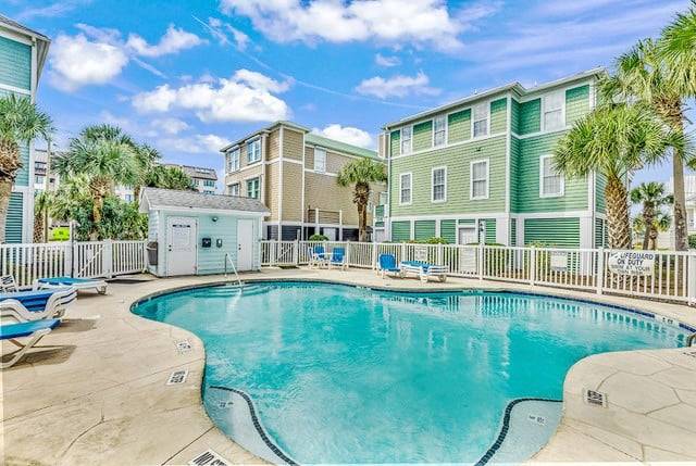 Cool off in the community pool. Cool off in the community pool.