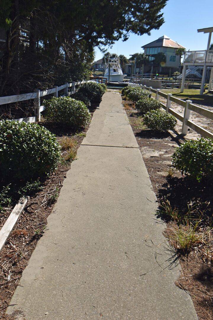 Walkway to the Walkout Walkway to the Walkout