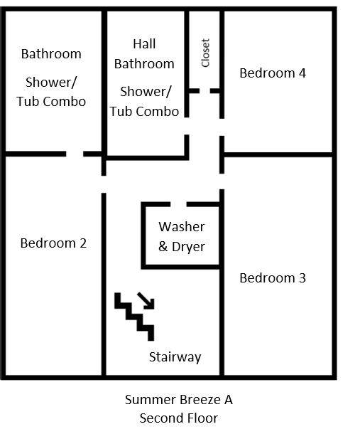 Second Level Floor Plan Second Level Floor Plan