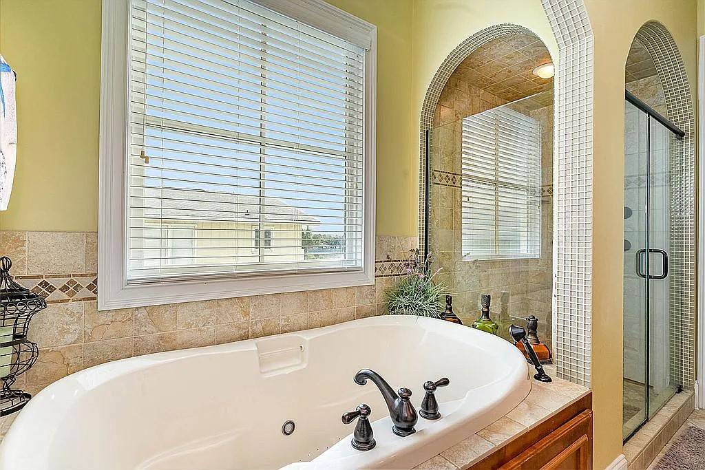 Bath off of Bedroom 1 Bath off of Bedroom 1