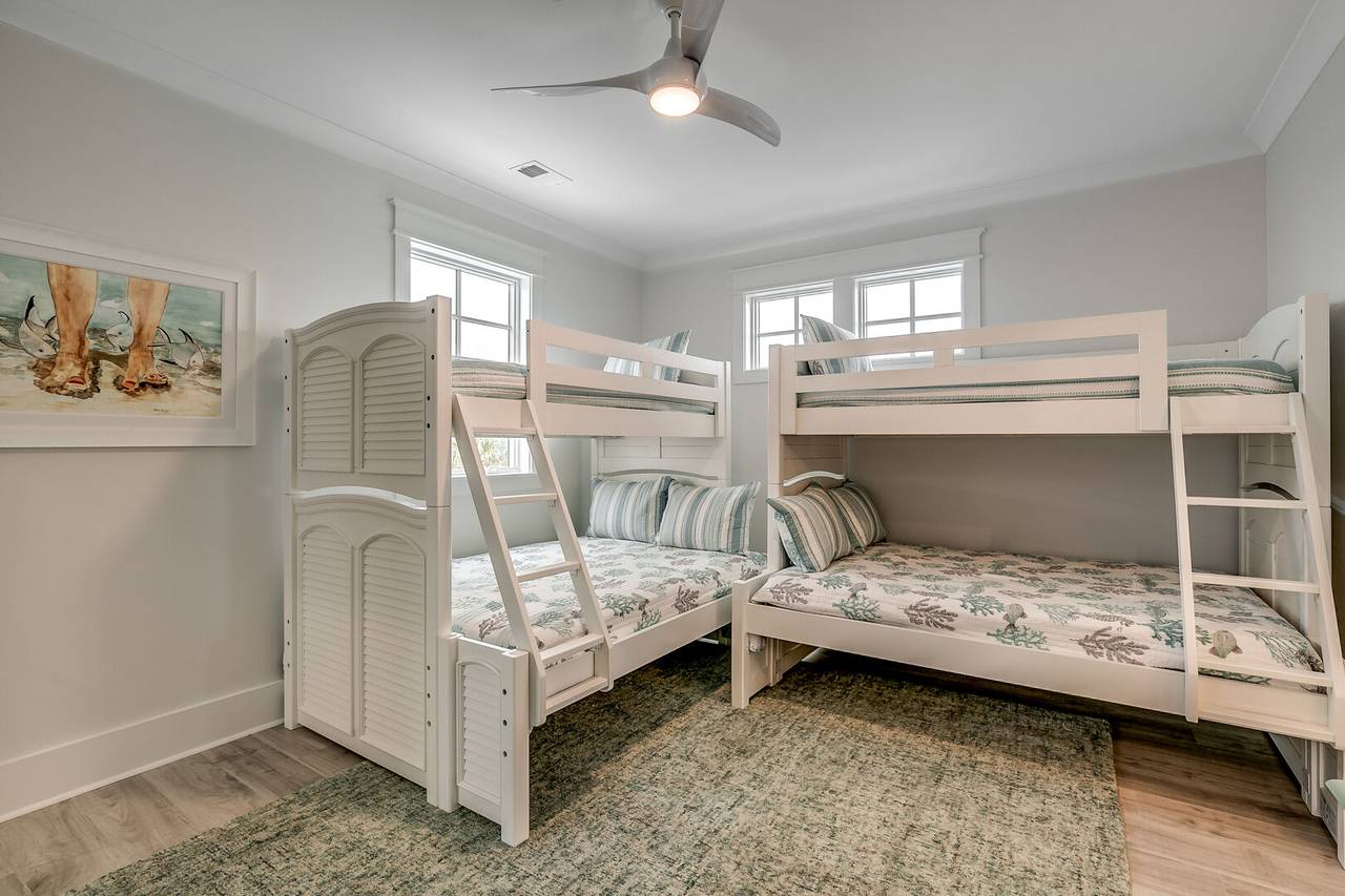 Bedroom 5 Up with 2 sets of Captains Bunks Bedroom 5 Up with 2 sets of Captains Bunks