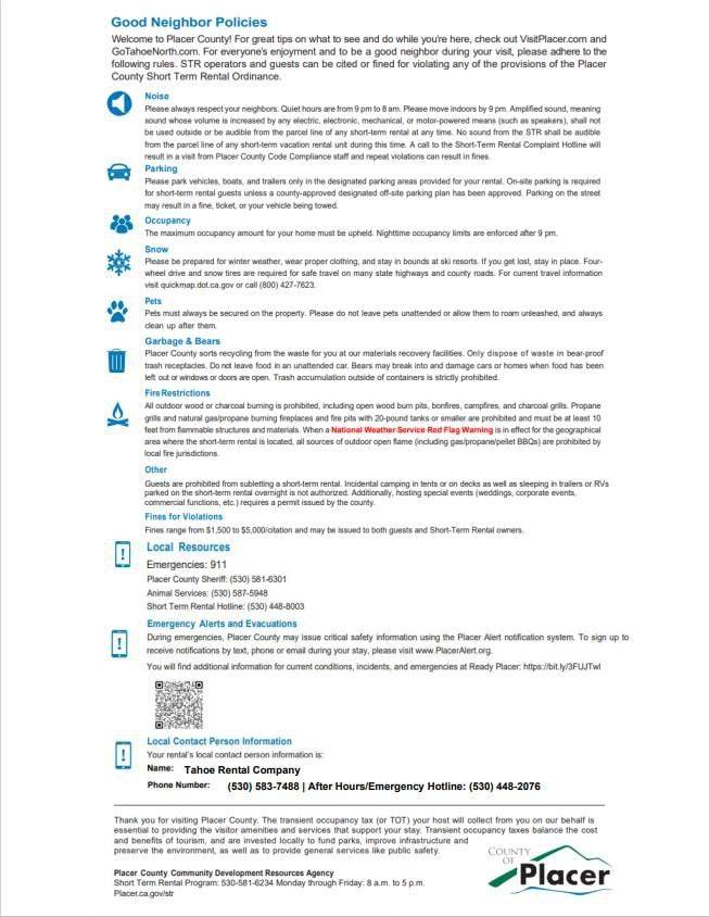 Good Neighbor Information Good Neighbor Information