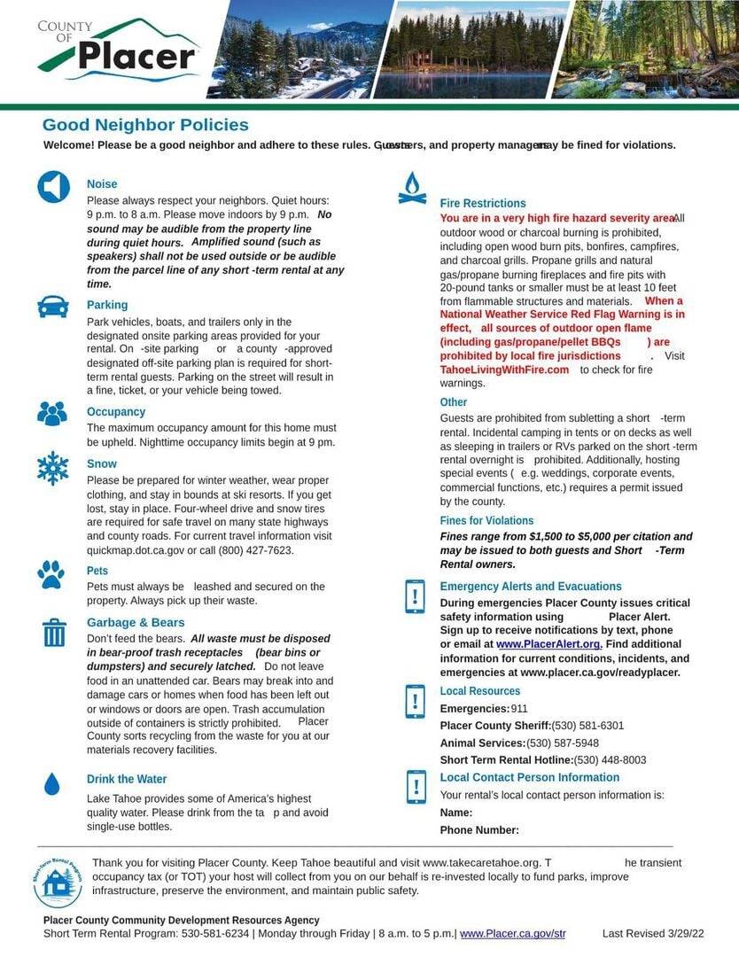 Good Neighbor Flyer Good Neighbor Flyer