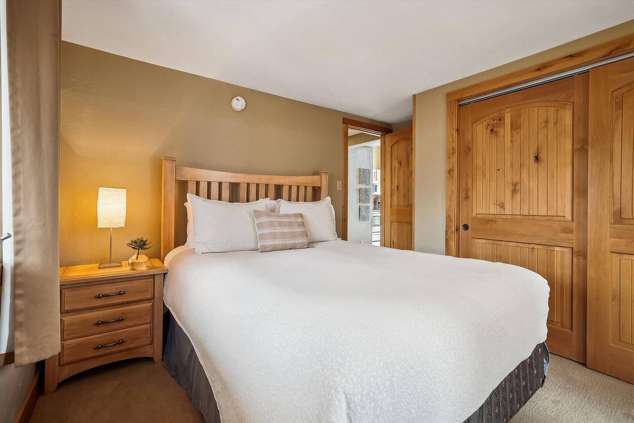 Primary Bedroom, 4 O'Clock Lodge A16, Breckenridge Vacation Rental Primary Bedroom, 4 O'Clock Lodge A16, Breckenridge Vacation Rental