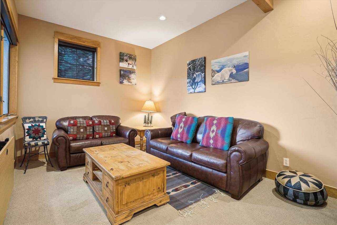 Downstairs Living Area, Alpine Vista Retreat, Breckenridge Vacation Rental Downstairs Living Area, Alpine Vista Retreat, Breckenridge Vacation Rental