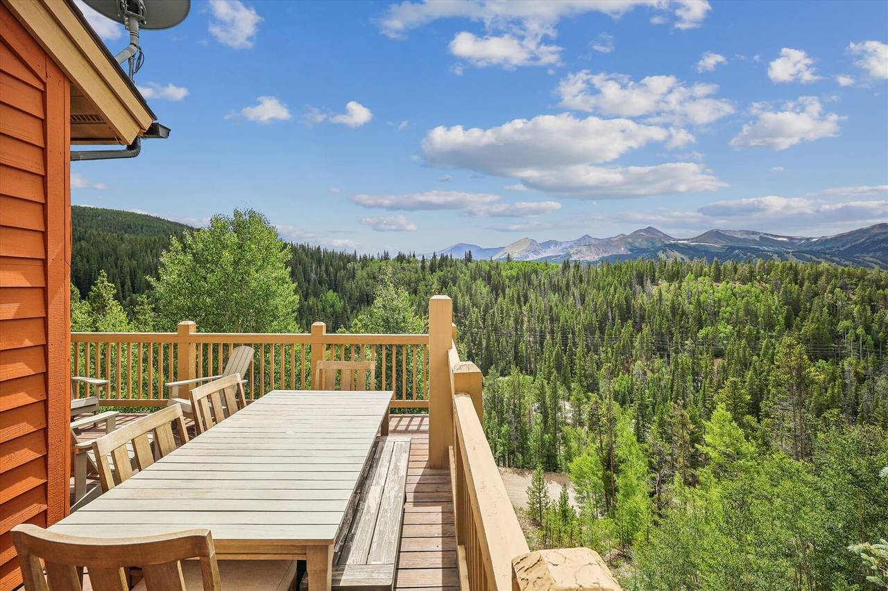 Deck, Alpine Vista Retreat, Breckenridge Vacation Rental Deck, Alpine Vista Retreat, Breckenridge Vacation Rental