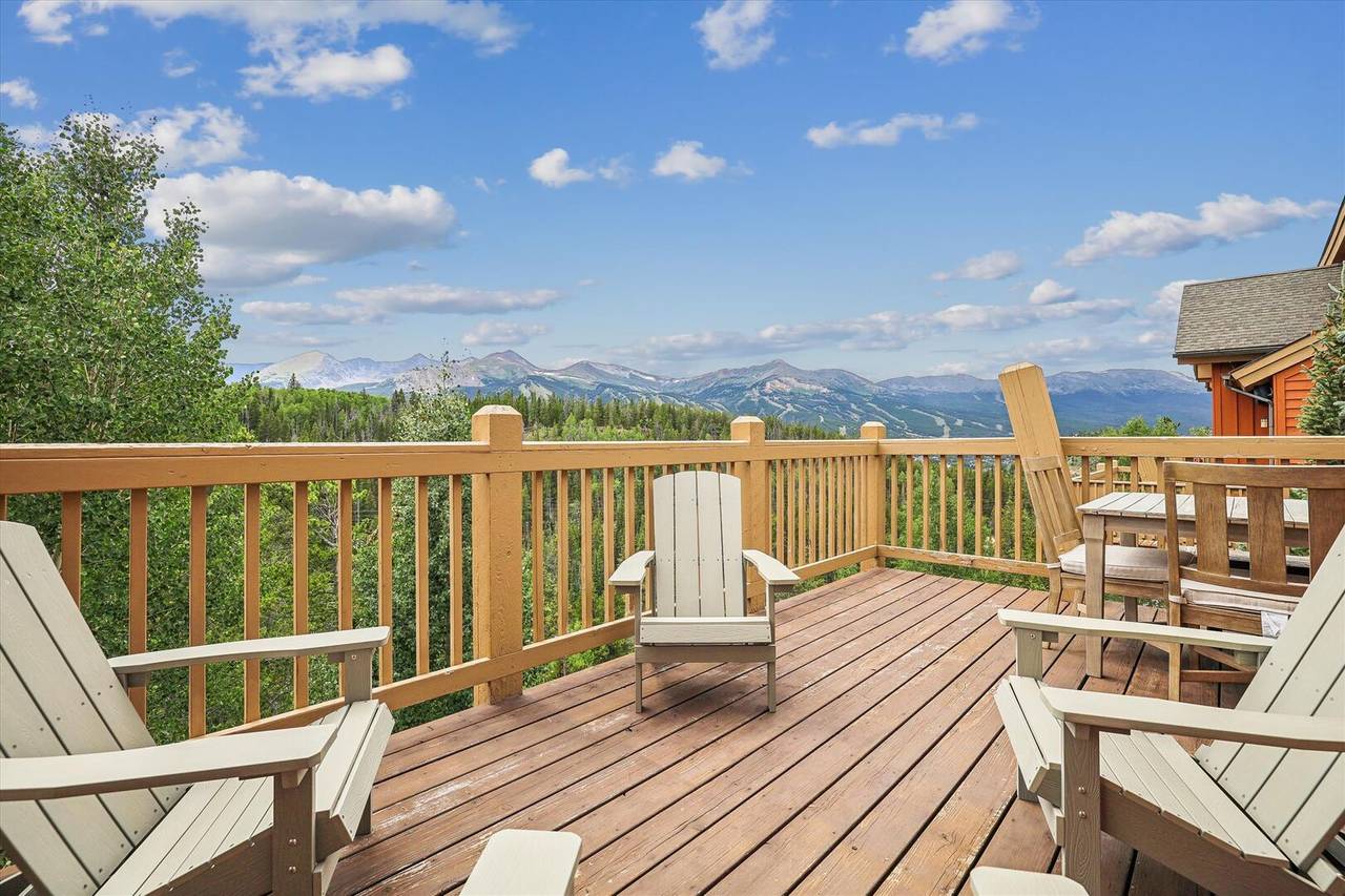 Deck, Alpine Vista Retreat, Breckenridge Vacation Rental Deck, Alpine Vista Retreat, Breckenridge Vacation Rental