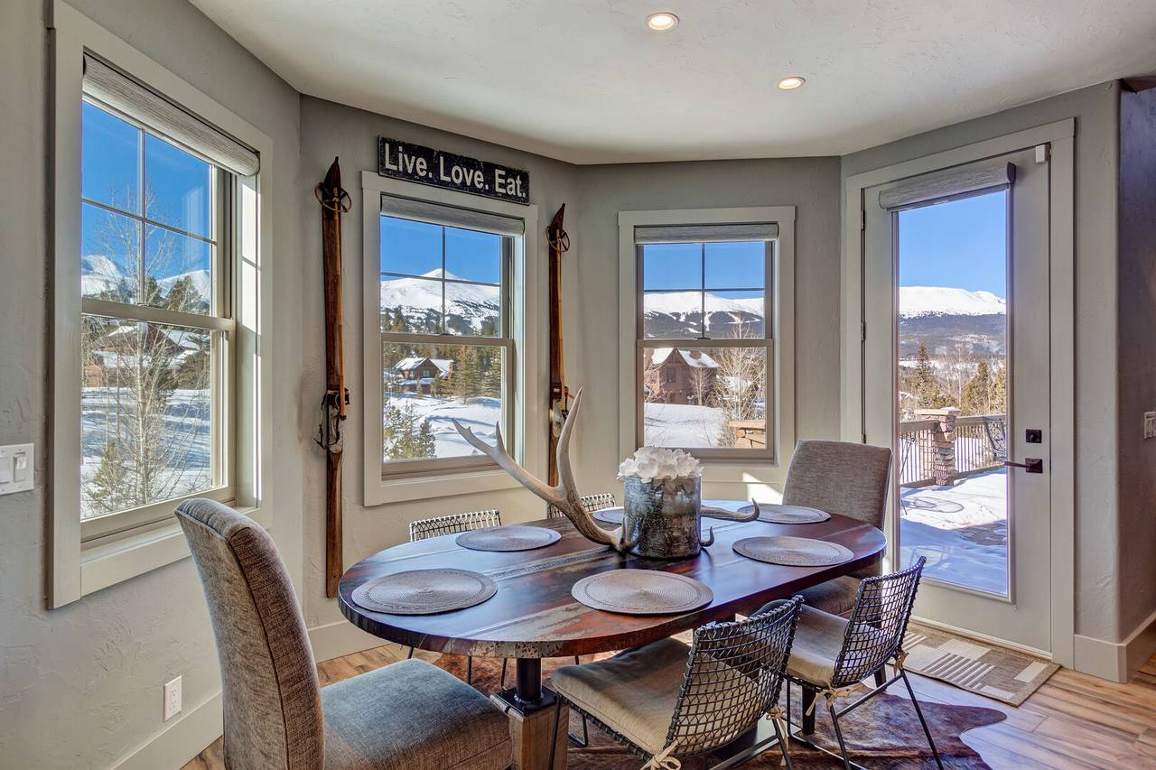 Dining Area - Creekside Escape - Breckenridge Vacation Rental Dining Area - Creekside Escape - Breckenridge Vacation Rental