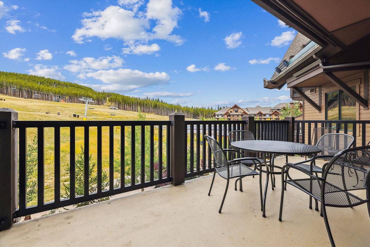 Balcony - Crystal Peak Lodge 7303 - Breckenridge Vacation Rental Balcony - Crystal Peak Lodge 7303 - Breckenridge Vacation Rental