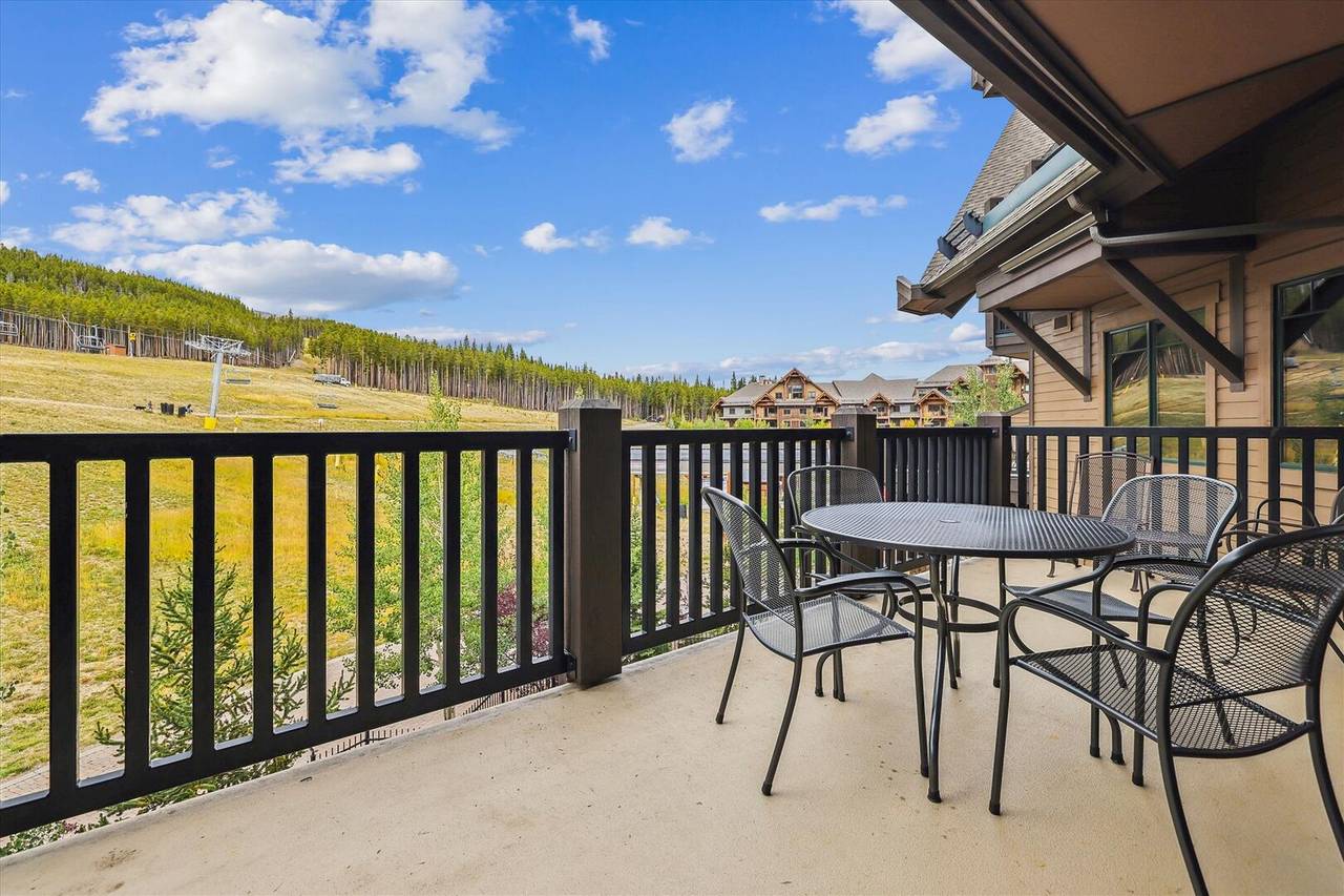 Balcony - Crystal Peak Lodge 7303 - Breckenridge Vacation Rental Balcony - Crystal Peak Lodge 7303 - Breckenridge Vacation Rental