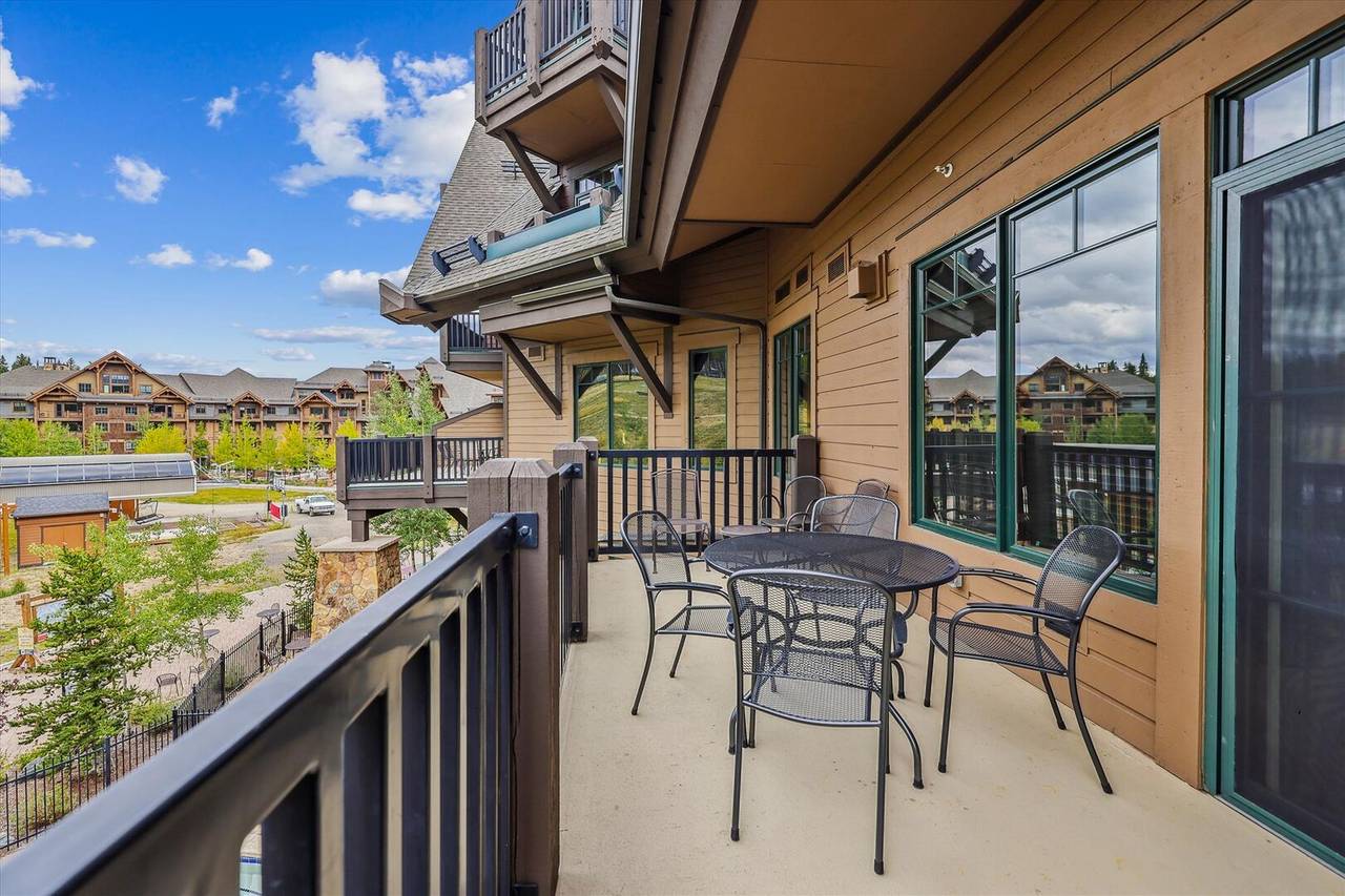 Balcony - Crystal Peak Lodge 7303 - Breckenridge Vacation Rental Balcony - Crystal Peak Lodge 7303 - Breckenridge Vacation Rental