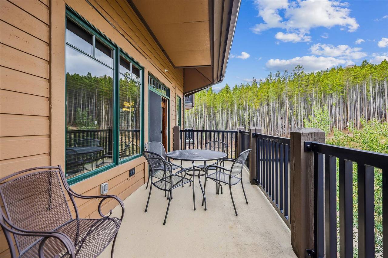 Balcony - Crystal Peak Lodge 7303 - Breckenridge Vacation Rental Balcony - Crystal Peak Lodge 7303 - Breckenridge Vacation Rental