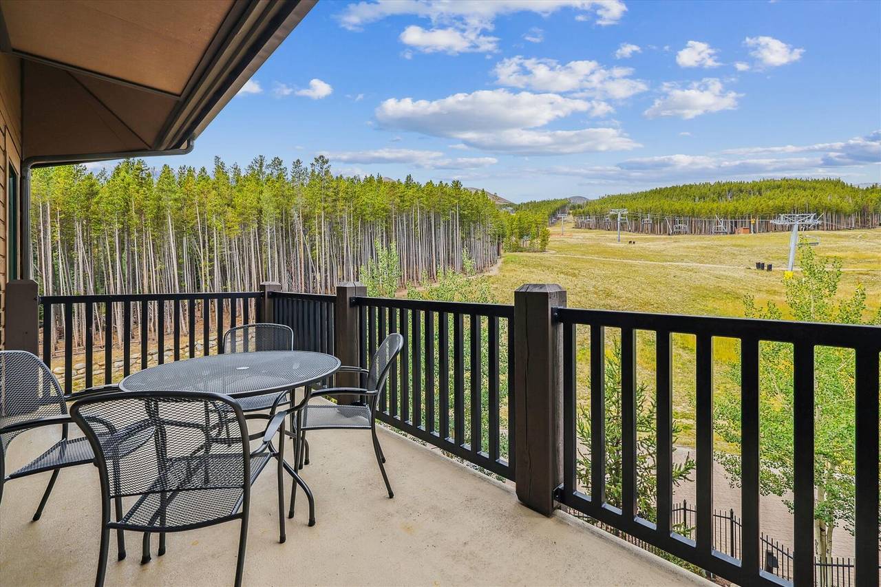 Balcony - Crystal Peak Lodge 7303 - Breckenridge Vacation Rental Balcony - Crystal Peak Lodge 7303 - Breckenridge Vacation Rental