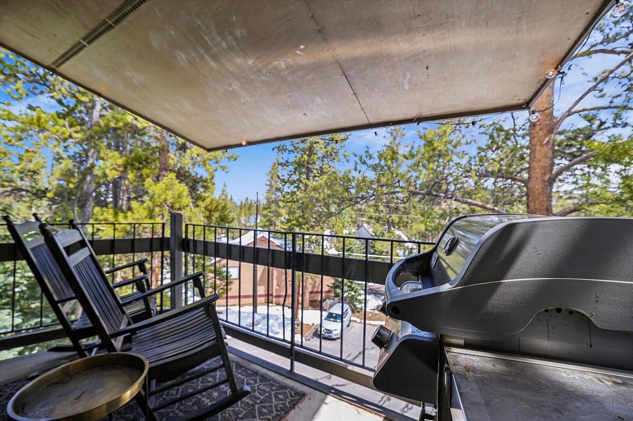 Balcony - Gold Camp 54 - Breckenridge Vacation Rental Balcony - Gold Camp 54 - Breckenridge Vacation Rental