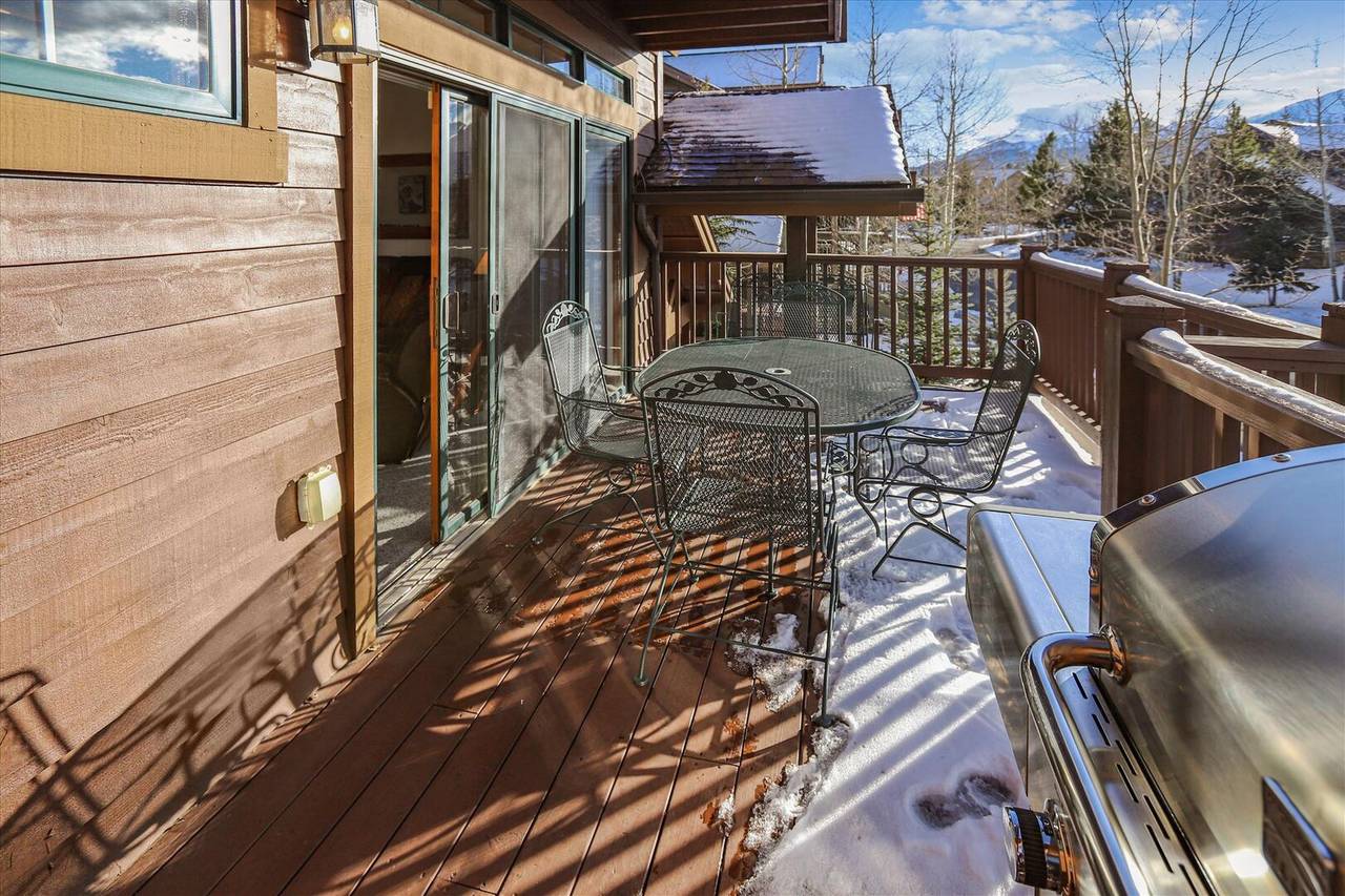 Balcony - Highland Greens 66 - Breckenridge Vacation Rental Balcony - Highland Greens 66 - Breckenridge Vacation Rental