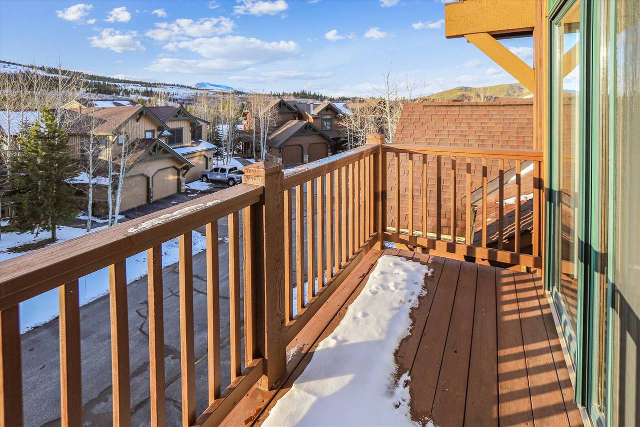 Balcony - Highland Greens 66 - Breckenridge Vacation Rental Balcony - Highland Greens 66 - Breckenridge Vacation Rental