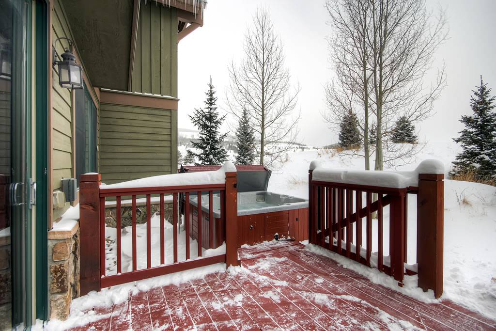 Deck - Highland Greens 93 - Breckenridge Vacation Rental Deck - Highland Greens 93 - Breckenridge Vacation Rental
