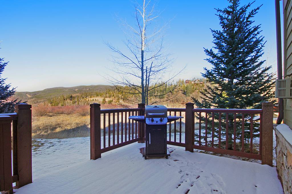 Deck - Highland Greens 93 - Breckenridge Vacation Rental Deck - Highland Greens 93 - Breckenridge Vacation Rental