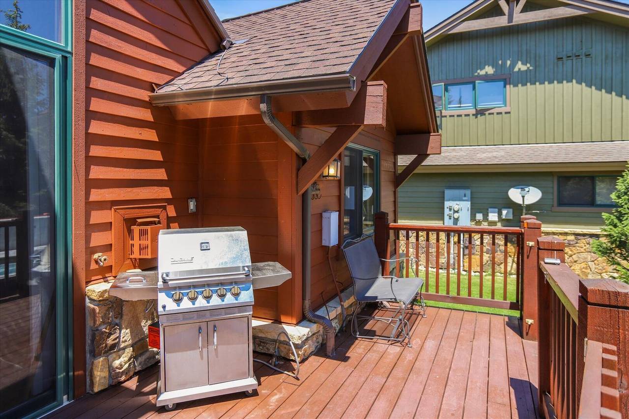 Deck - Highland Greens Comfort - Breckenridge Vacation Rental Deck - Highland Greens Comfort - Breckenridge Vacation Rental