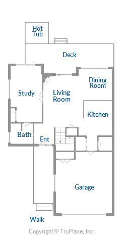 Floor Plan - Highland Greens Comfort - Breckenridge Vacation Rental Floor Plan - Highland Greens Comfort - Breckenridge Vacation Rental