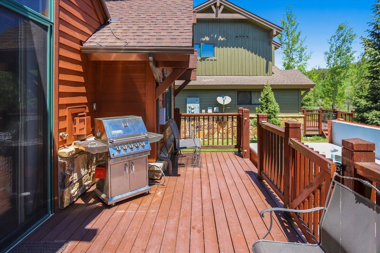 Deck - Highland Greens Comfort - Breckenridge Vacation Rental Deck - Highland Greens Comfort - Breckenridge Vacation Rental