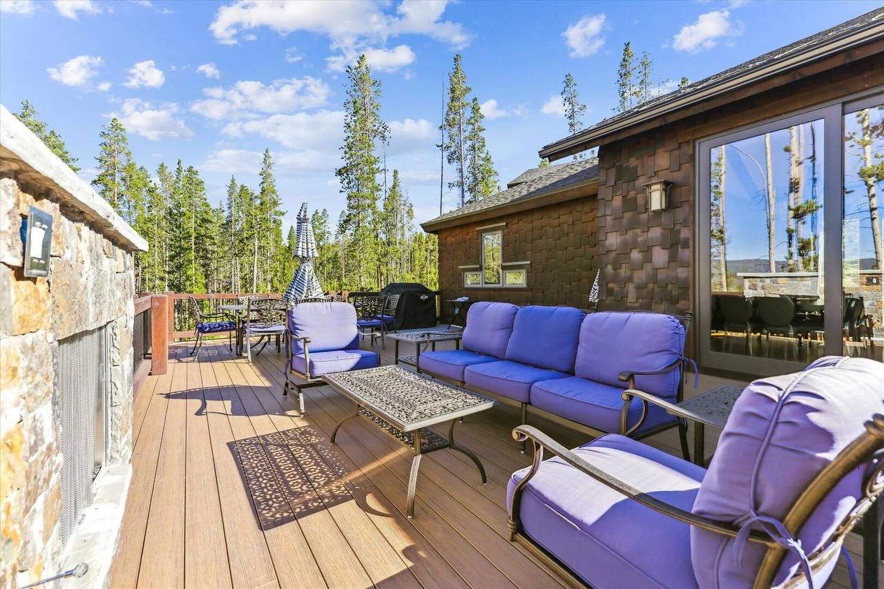 Deck/Patio - Highlands Hideaway - Breckenridge Vacation Rental Deck/Patio - Highlands Hideaway - Breckenridge Vacation Rental