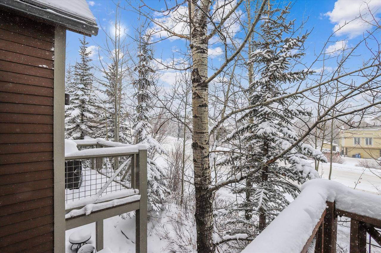 Balcony - Main Street Junction 29 - Breckenridge Vacation Rental Balcony - Main Street Junction 29 - Breckenridge Vacation Rental