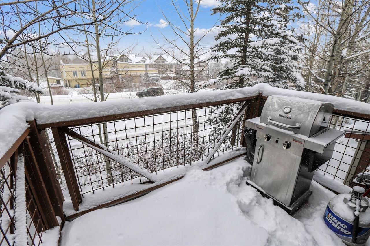 Balcony - Main Street Junction 29 - Breckenridge Vacation Rental Balcony - Main Street Junction 29 - Breckenridge Vacation Rental