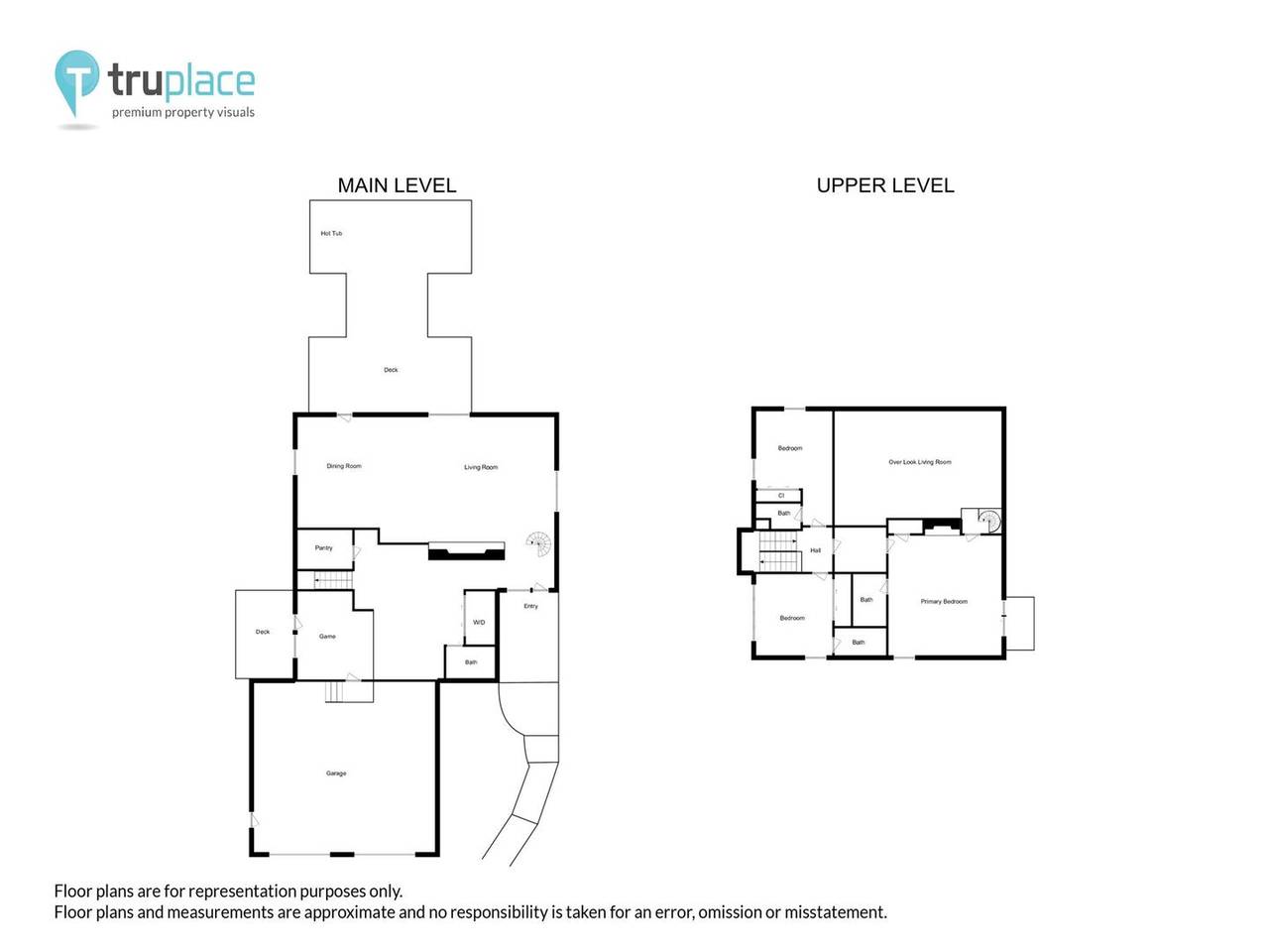 Floor Plan - Miners Peak Residence - Breckenridge Vacation Rental Floor Plan - Miners Peak Residence - Breckenridge Vacation Rental