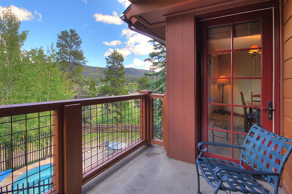 Balcony - Mountain Thunder Lodge 1209 - Breckenridge Vacation Rental Balcony - Mountain Thunder Lodge 1209 - Breckenridge Vacation Rental