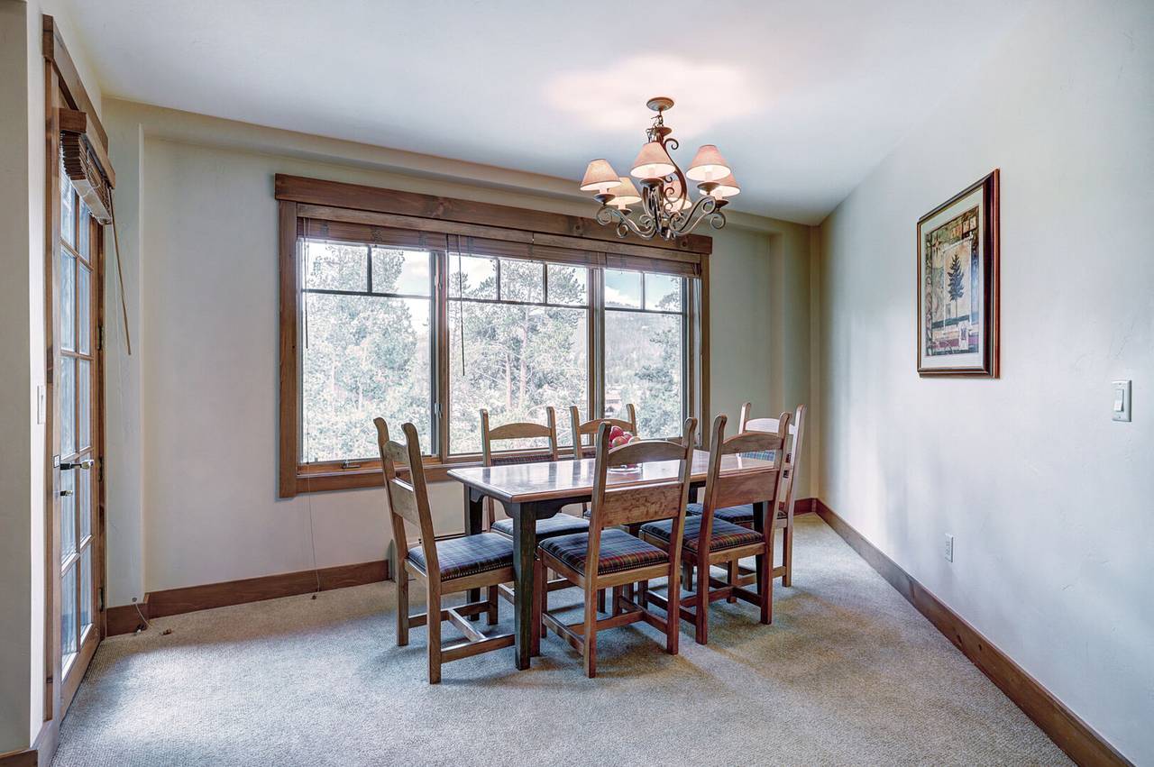 Dining Area - Mountain Thunder Lodge 1209 - Breckenridge Vacation Rental Dining Area - Mountain Thunder Lodge 1209 - Breckenridge Vacation Rental