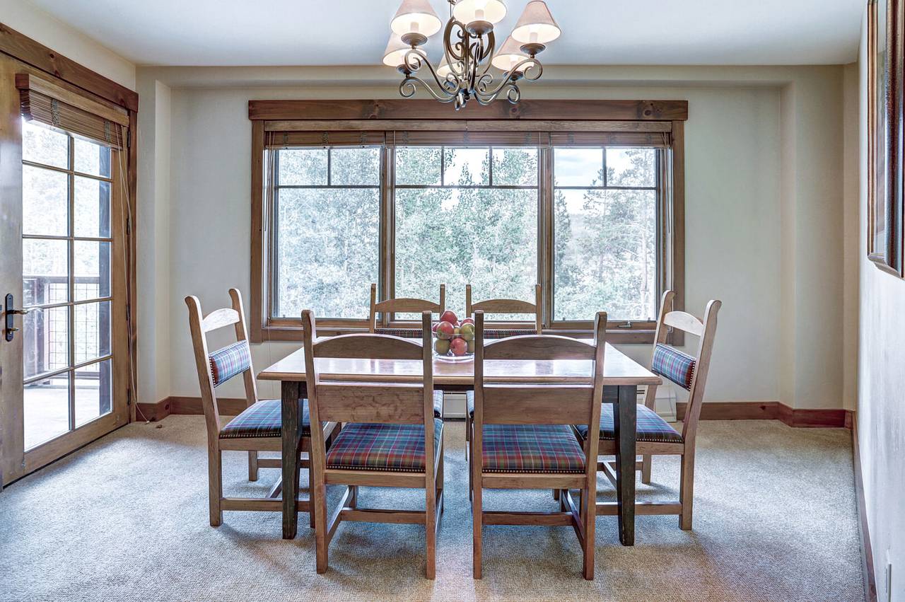 Dining Area - Mountain Thunder Lodge 1209 - Breckenridge Vacation Rental Dining Area - Mountain Thunder Lodge 1209 - Breckenridge Vacation Rental