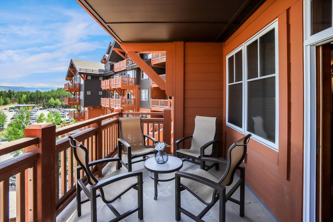Balcony - One Ski Hill Place 8312 - Breckenridge Vacation Rental Balcony - One Ski Hill Place 8312 - Breckenridge Vacation Rental
